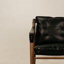 Ashwood Leather Chair – Black