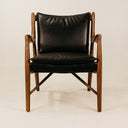 Athena Leather Chair – Black