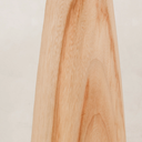 Baobab Table Lamp with Tapered Linen Shade – Blonde