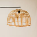 Soloman Arch Lamp with Cane Shade – Natural