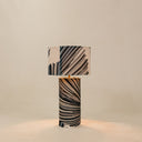 Fan Palm Barrel Table Lamp