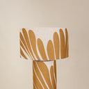 Gilded Leaf Barrel Floor Lamp