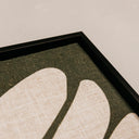 Gilded Leaf Green Wall Art