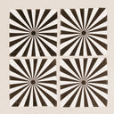 Angola Rays Napkins – Charcoal