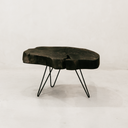 Haraka Charred Side Table