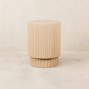 Komo Short Side Table – Taupe