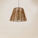 Zahara Scalloped Jute Pendant – Natural