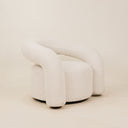 Baraka Swivel Leisure Chair – White
