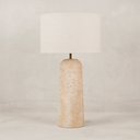 Donga Table Lamp with Linen Shade – Natural