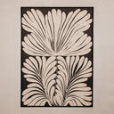 Gilded Leaf Charcoal Wall Art