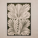 Gilded Leaf Green Wall Art