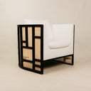 Horizon Leisure Chair – Black & White
