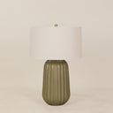 Pepino Table Lamp with Linen Shade – Sage