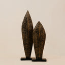 Pluma Medium Sculpture – Antique Gold