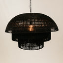 Tundra Jute Pendant – Black