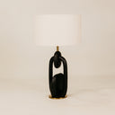 Umoja Table Lamp with Shade – Charcoal