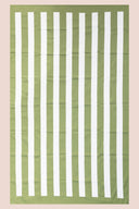 Durban Stripe Tablecloth – Green