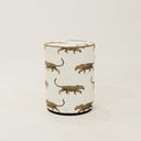 Leopard Stalk Pillar Ottoman – Medium