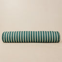 Teal Stripe Bolster 22 x 95cm