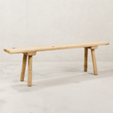Nafasi Weathered Bench – Blonde