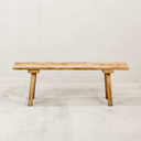 Nafasi Weathered Bench – Natural