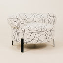 Imani Leisure Chair – Black & White