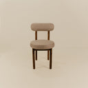 Juno Striped Dining Chair – Brown