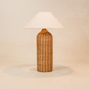 Kobo Table Lamp with Linen Shade – Natural