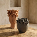 Kira Vase – Charcoal