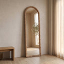 Kuru Pill Slatted Tall Mirror – Blonde