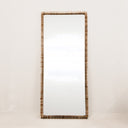 Kuru Slatted Wide Mirror – Blonde