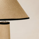 Hessian Fusion Table Lamp