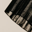 Scalopped Jute Pendant – Black