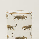 Leopard Stalk Pillar Ottoman – Tall