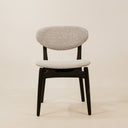 Lyra Grey Dining Chair – Black