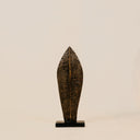Pluma Medium Sculpture – Antique Gold