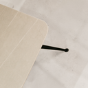 Saba Dining Table – Grey & Black