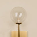 Sello Glass & Brass Wall Light