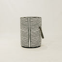 Social Stripe Pillar Ottoman – Tall
