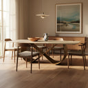 Sokoto Dining Table – Grey & Gold