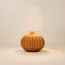 Tumbi Table Lamp with Linen Shade – Natural