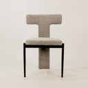 Tetra Grey Dining Chair – Black