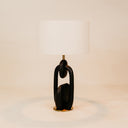 Umoja Table Lamp with Shade – Charcoal