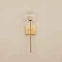 Umlilo Glass & Brass Wall Light
