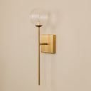 Umlilo Glass & Brass Wall Light