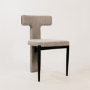 Tetra Grey Dining Chair – Black