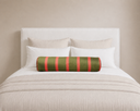 Verdant Stripe Bolster 22 x 95cm